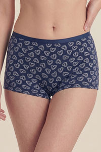Zivame Medium Rise Full Coverage Boyshort (Pack of 2) - Multicolor — thumbnail 10